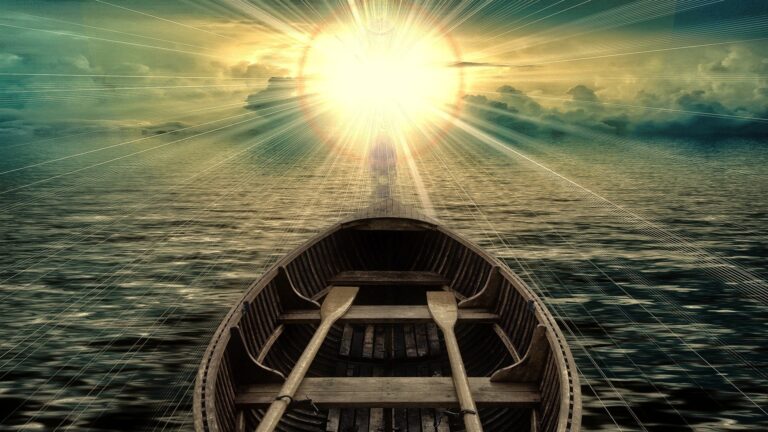 Boot zur Sonne